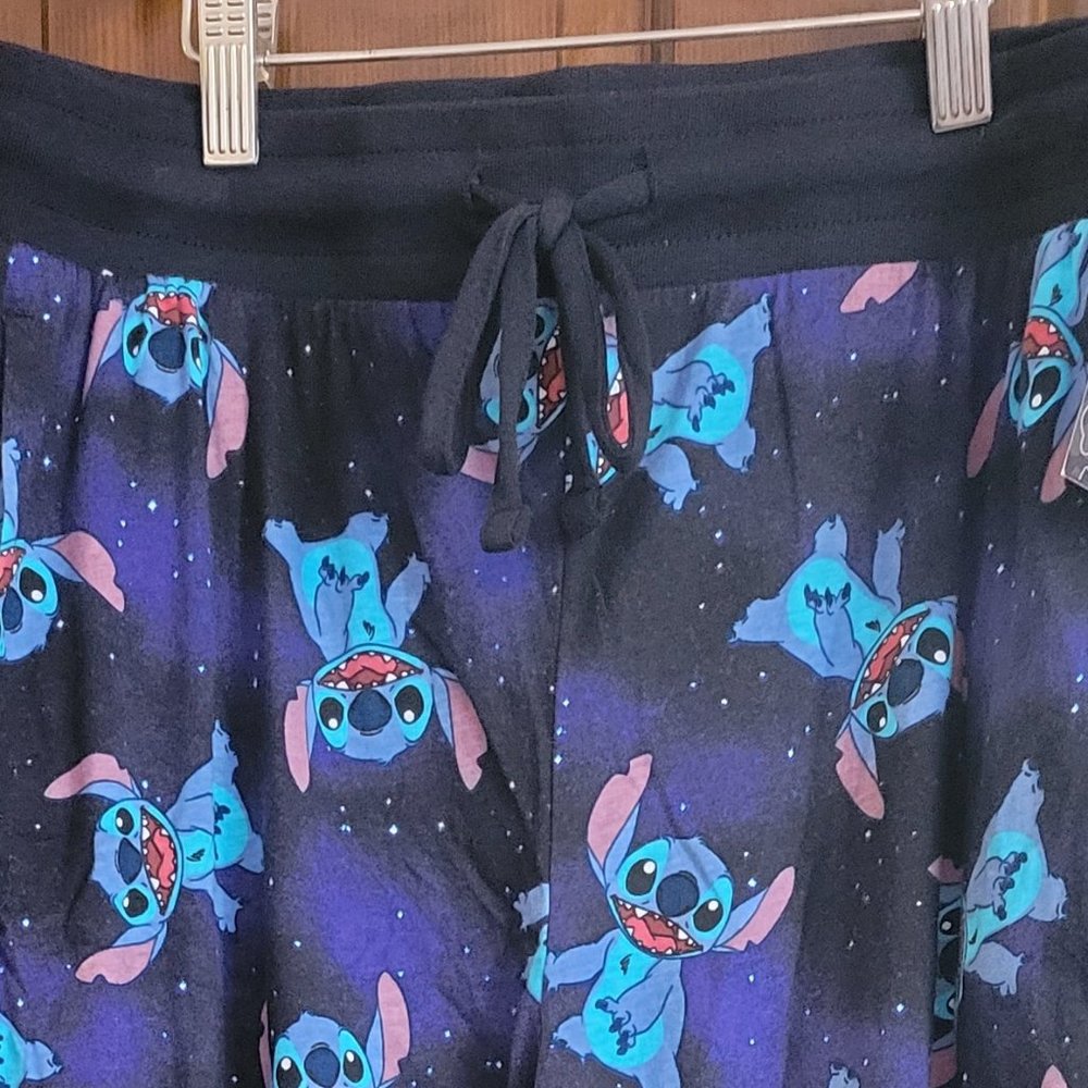 Disney Stitch Spaced Out Joggers (S/CH) NWT